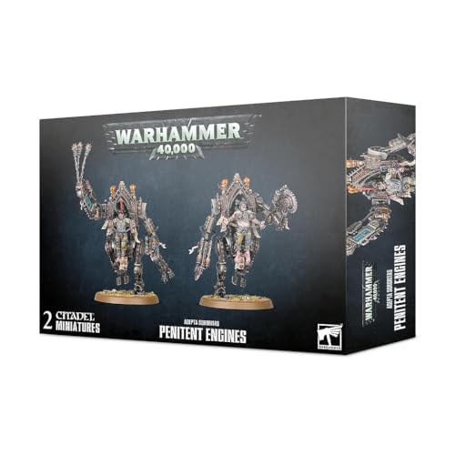 Games Workshop - Warhammer 40,000 - Adepta Sororitas Penitent Engines/Engines of Redemption, Schwarz