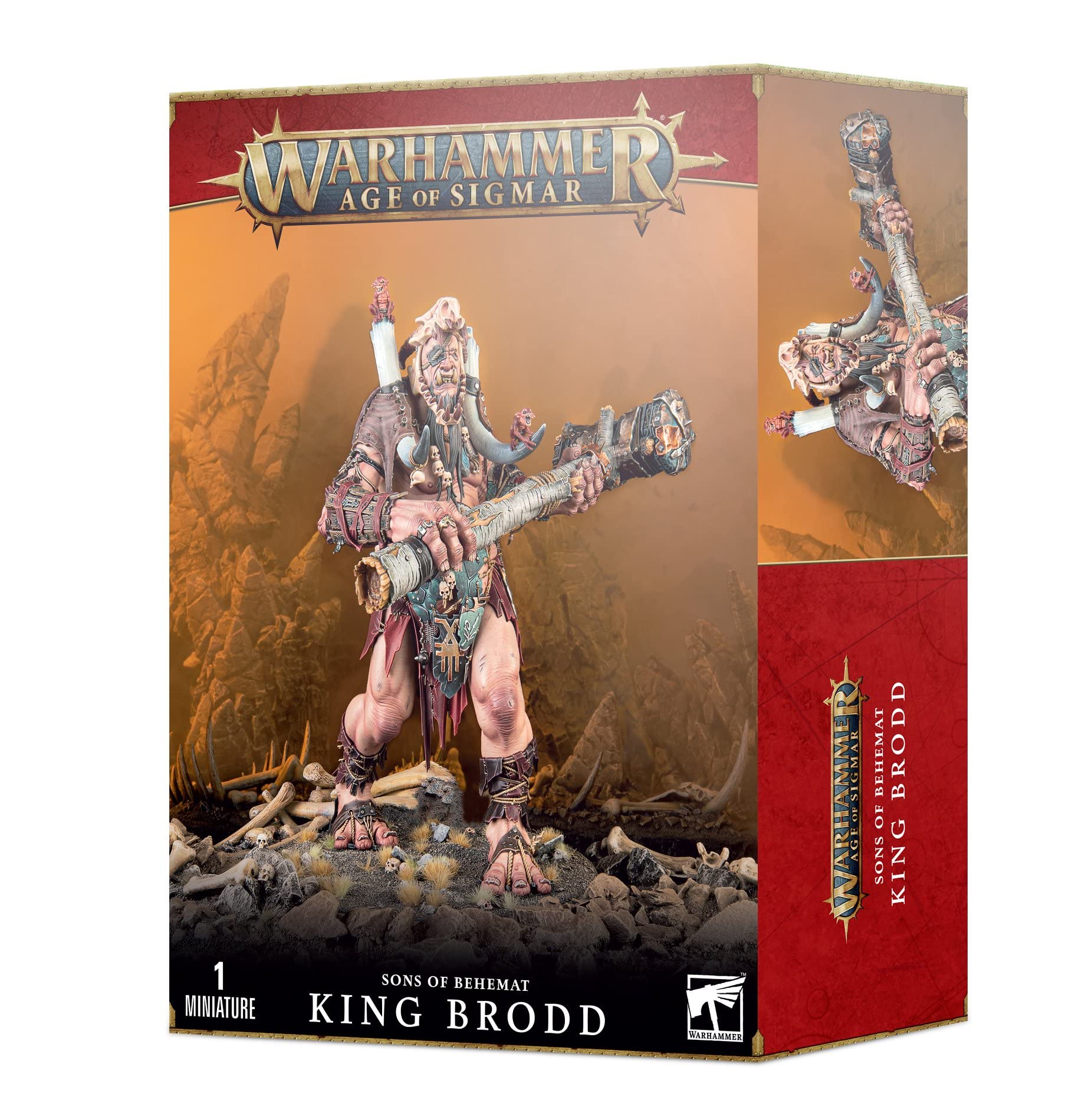 Games Workshop - Age of Sigmar - Sons of Behemat: King Brodd