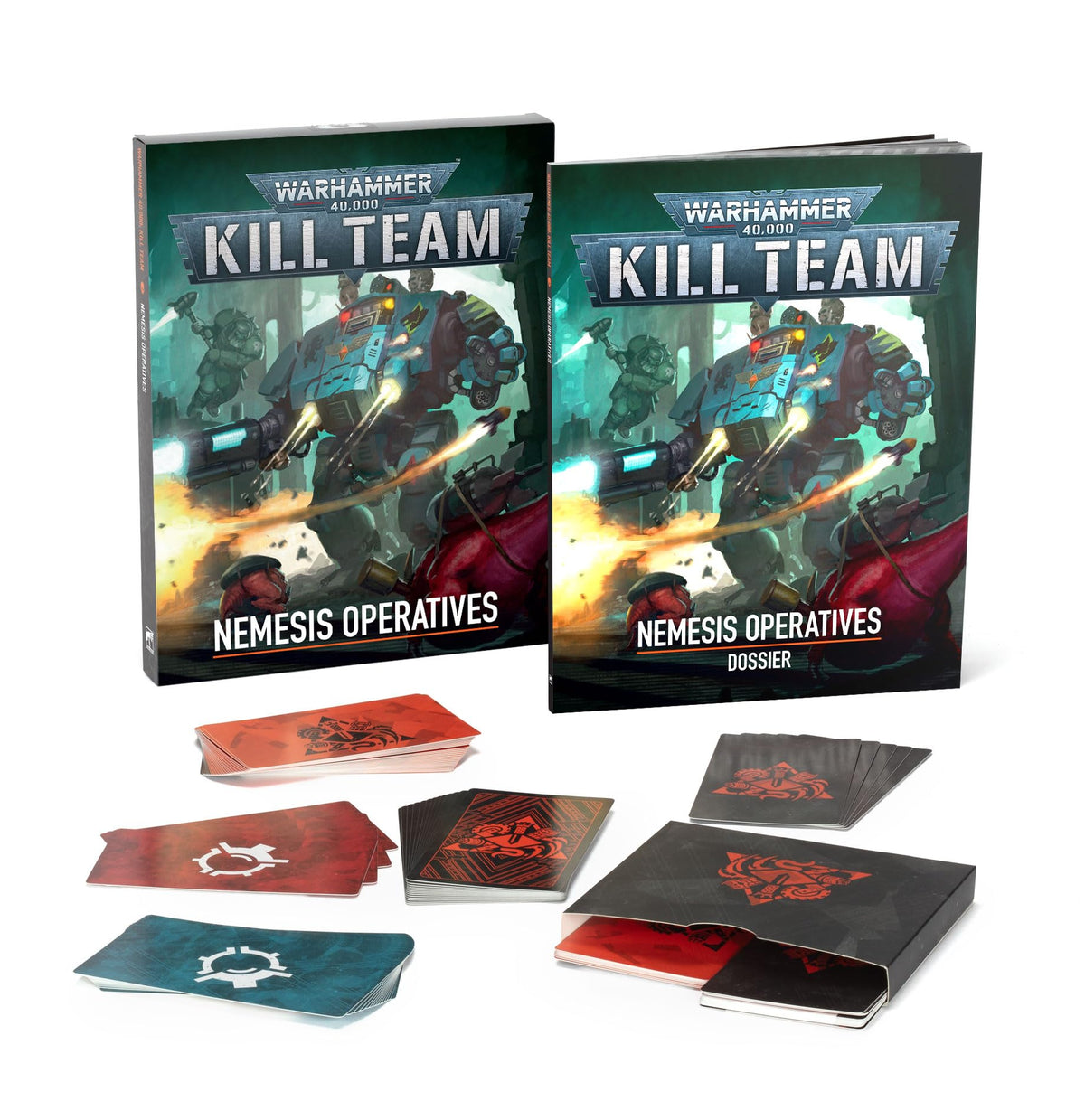 Games Workshop – Warhammer 40,000 – Kill Team: Nemesis Operatives (Expansion Dossier & Datacards)