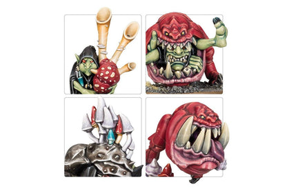 Warhammer Age of Sigmar Games Workshop Gloomspite Gitz: Squig Herd, Black