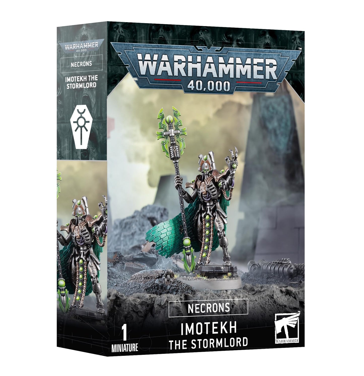 Games Workshop - Warhammer 40,000 - Necrons: Imotekh The Stormlord Age 14+