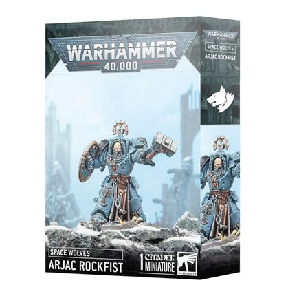 Games Workshop - Warhammer 40,000 - Space Wolves: Arjac Rockfist