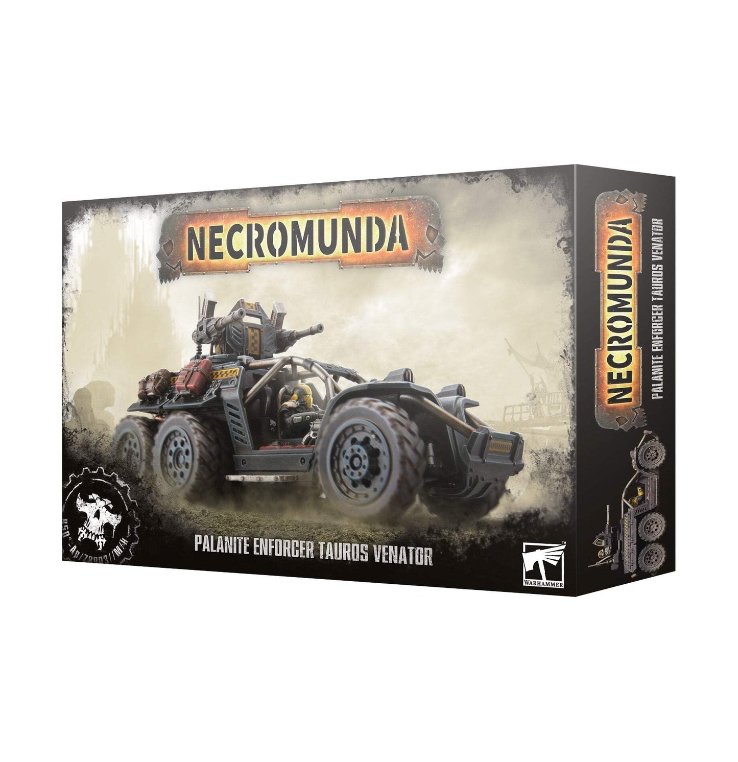 Warhammer Games Workshop Necromunda: Palanite Enforcer Taurus Venator, Black and Grey