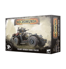 Warhammer Games Workshop Necromunda: Palanite Enforcer Taurus Venator, Black and Grey