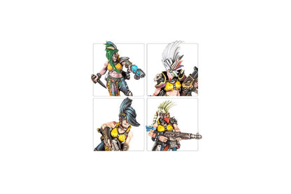 GAMES WORKSHOP 99120599004 "Necromunda Escher Gang Miniature