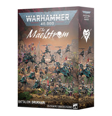 Warhammer 40,000 The Maelstrom Battalion Drukhari 21 Miniatures Succubus Venoms Reavers Hellions Wyches