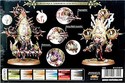 Games Workshop 99120102077" Death Guard Foetid Bloat-Drone Miniature, for 12 years to 99 years