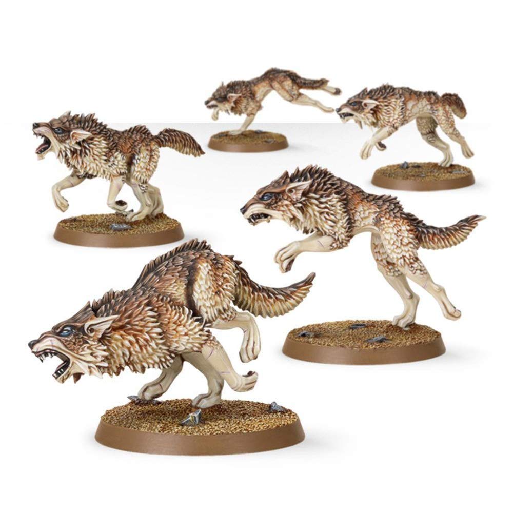 Games Workshop 99120101221 "Space Wolves Fenrisian Wolf Pack Plastic Kit