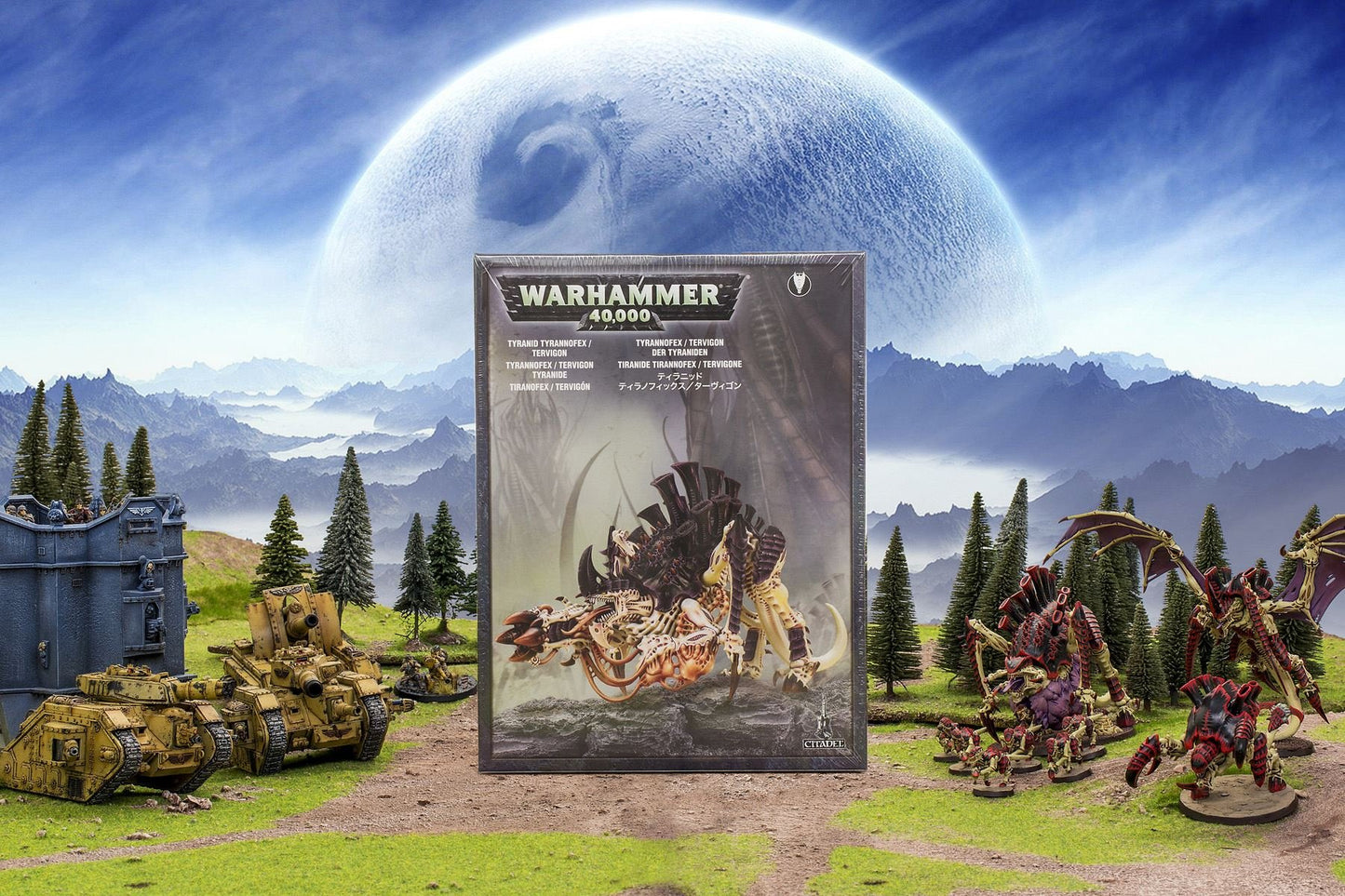 Games Workshop 99120106023 Tyranid Tyrannofex/Tervigon Action Figure, Multicolor,12 years to 99 years