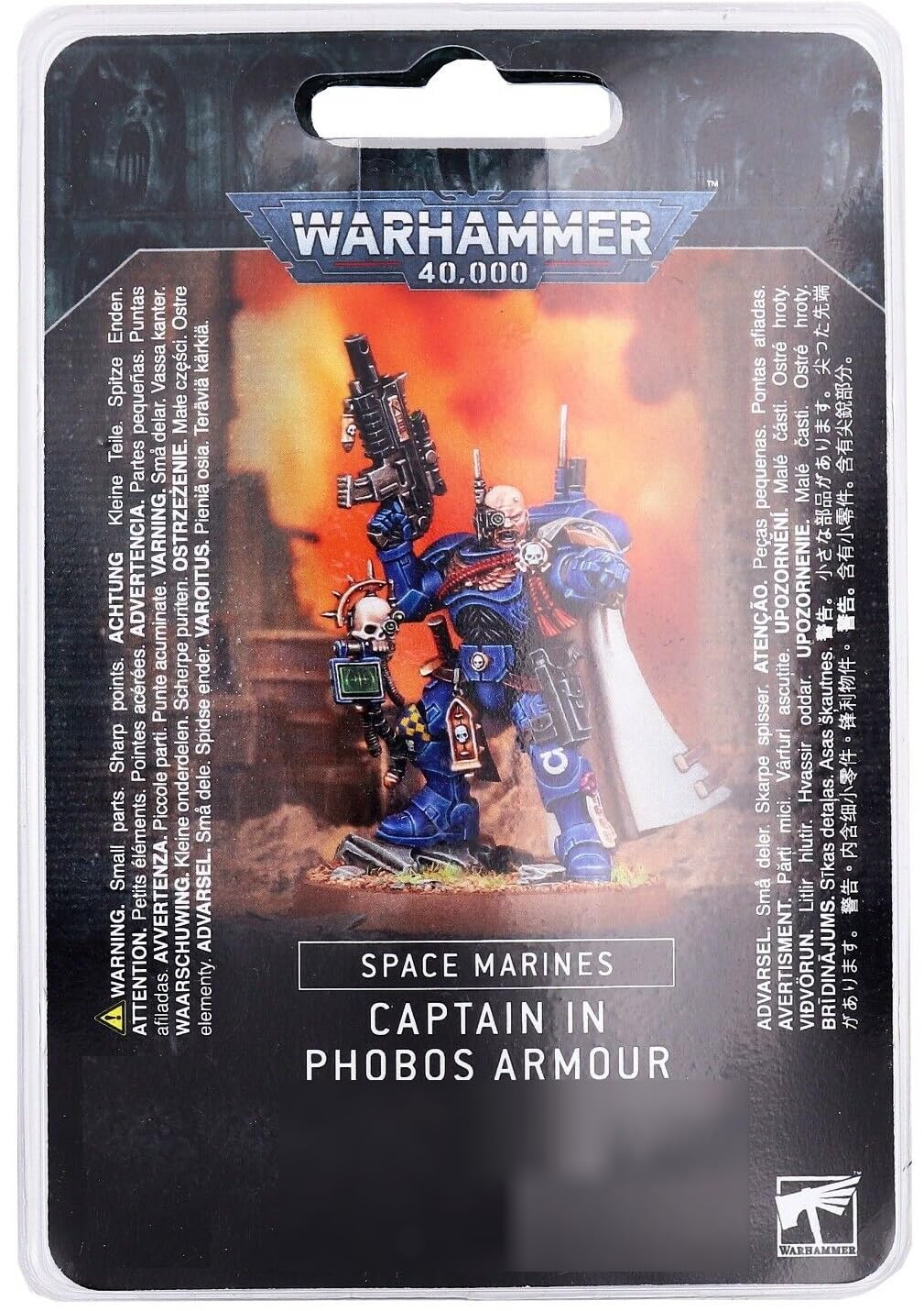 Space Marines Captain in PHOBOS Armour
