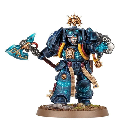 GAMES WORKSHOP Warhammer 40,000: Space Marines Librarian in Terminator Armour, Blue