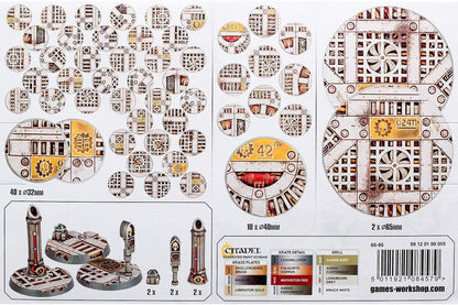 GAMES WORKSHOP 99120199055 "Sector Mechanicus: Industrial Bases Plastic Kit, Black
