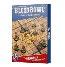 Games Workshop Blood Bowl: Tomb Kings Double-Sided Pitch and Dugouts