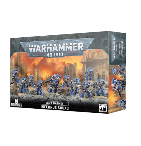 Warhammer Games Workshop 40,000 - Space Marines: Infernus Squad, Black
