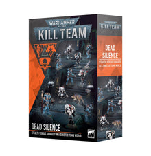 Warhammer 40,000 Kill Team: Dead Silence – T’au Empire Stealth Battlesuits vs Space Wolves Wolf Scouts – 2 Complete Kill Teams, Campaign Expansion Set