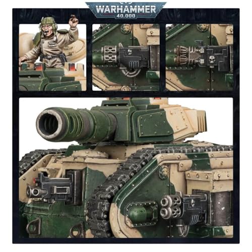 Games Workshop - Warhammer 40,000 - Astra Militarum: Leman Russ Battle Tank (2023 Edition)