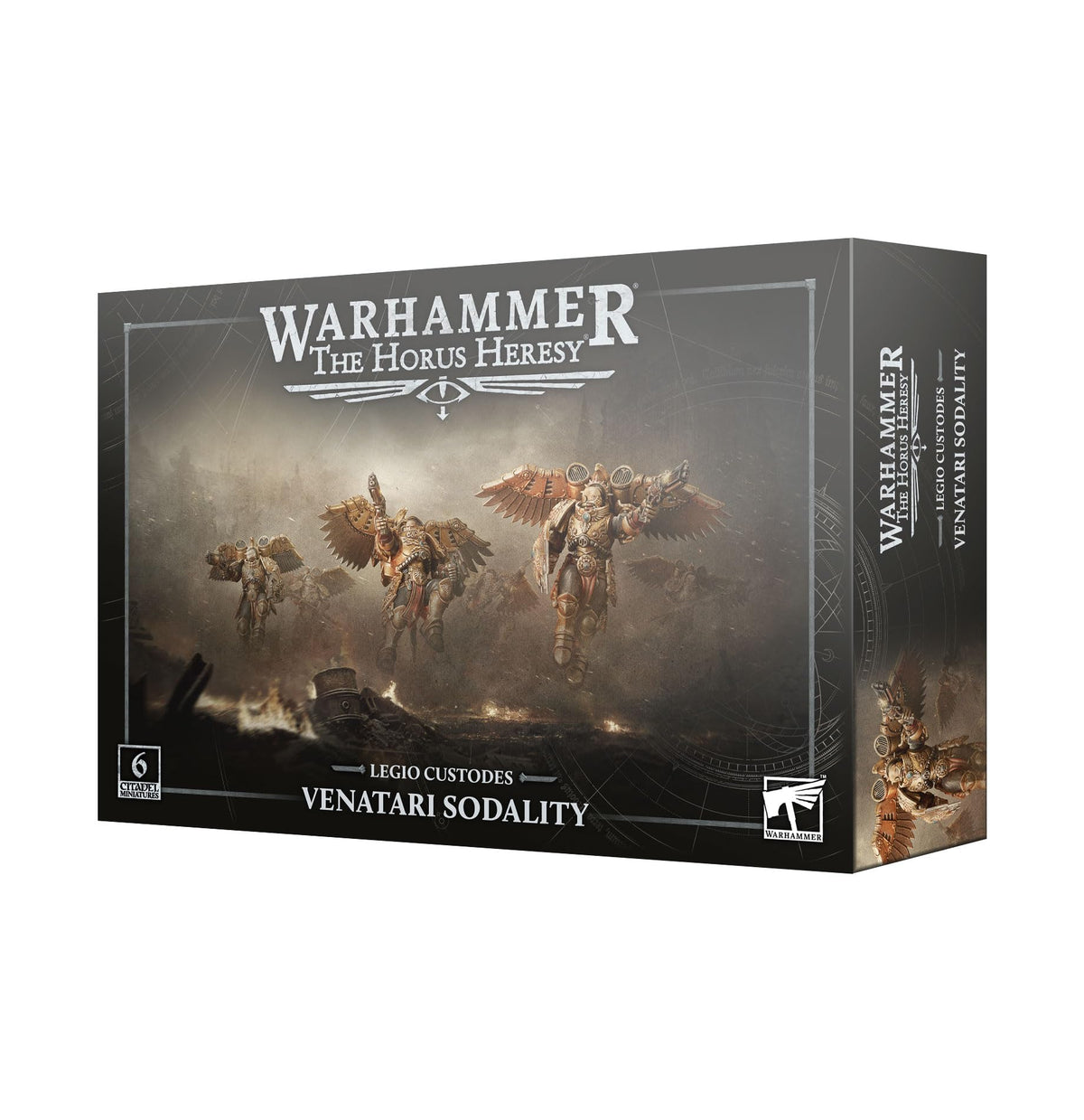 Warhammer The Horus Heresy Legio Custodes Venatari Sodality, 6 Plastic Miniatures with Jump Harnesses