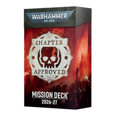 Games Workshop Warhammer 40k Chapter Approved 2026-27: Mission Deck