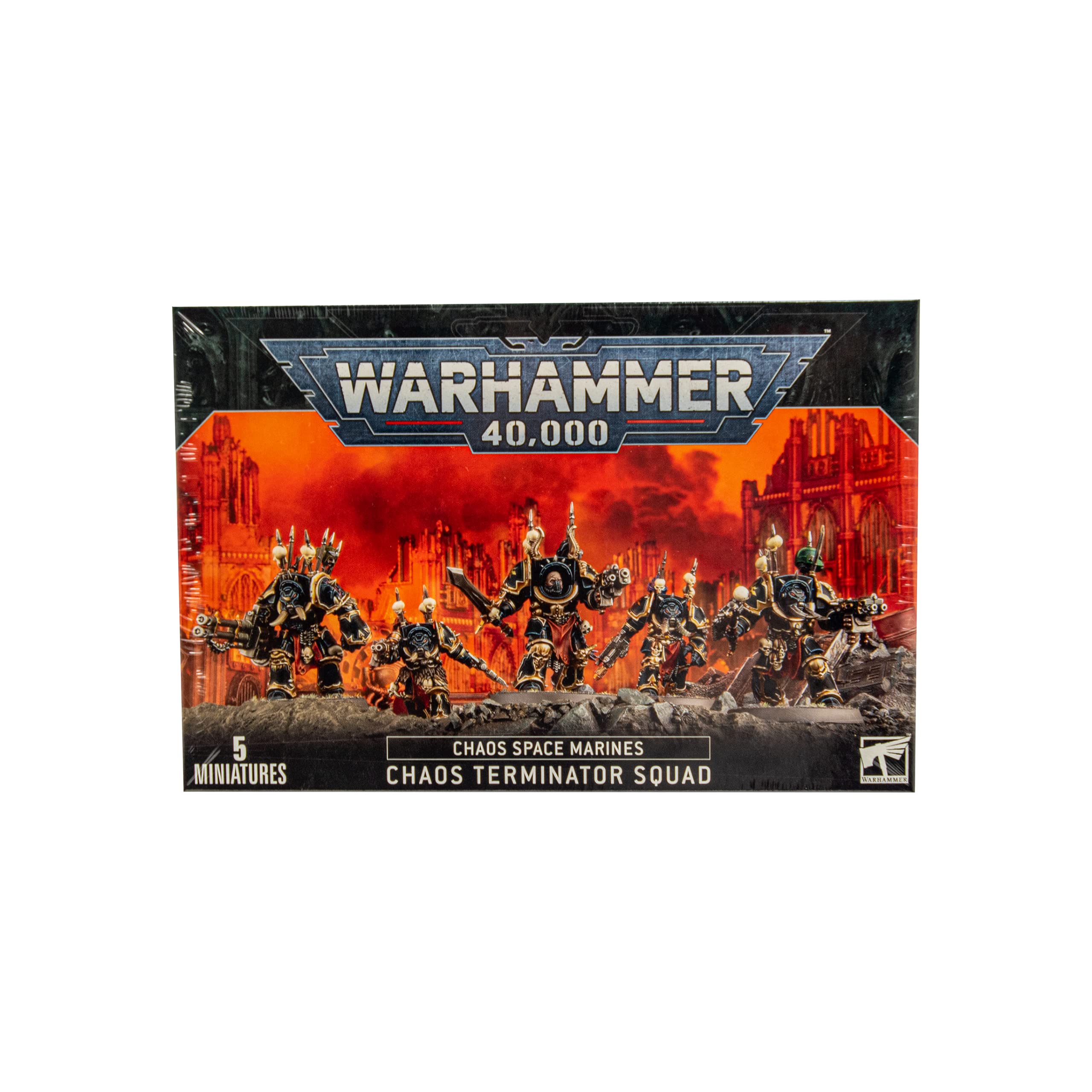 Games Workshop Terminators: Chaos Space Marines Age 15+