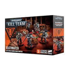 Kill Team: Deathwatch Space Marines – Miniature Set for Warhammer 40,000 & Kill Team with Customizable Specialists and Accessories
