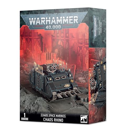 Games Workshop Warhammer 40k - Space Marine du Chaos Rhino Age 14+