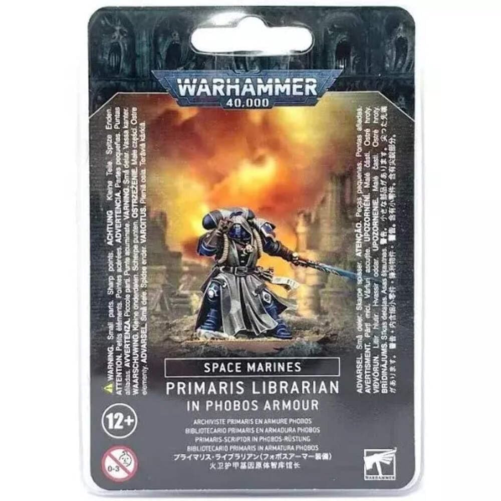 Warhammer 40K Space Marines Primaris Librarian in Phobos Armour