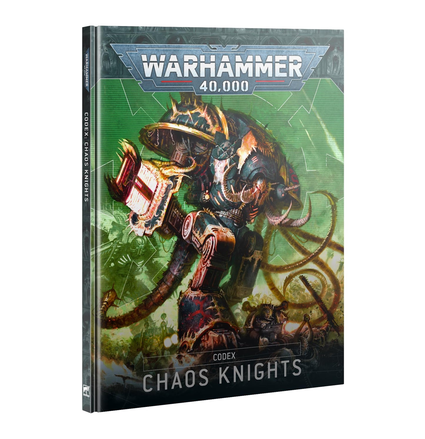 Warhammer 40,000 Codex: Chaos Knights (10th Edition) – 104-Page Hardcover Rulebook for Chaos Knight Armies