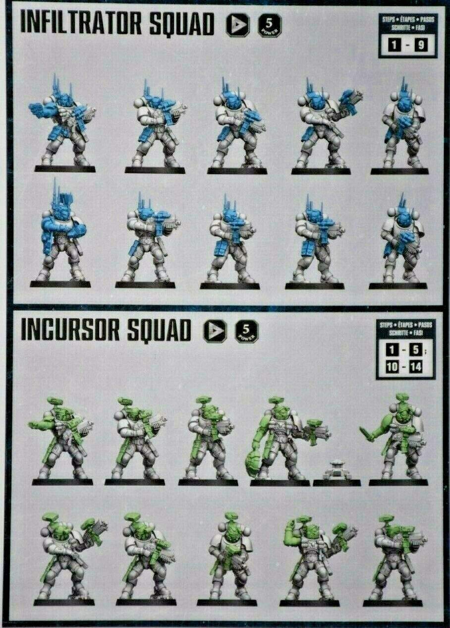 Games Workshop - Warhammer 40,000 - Space Marines Primaris Infiltrators, for Ages 14 and above