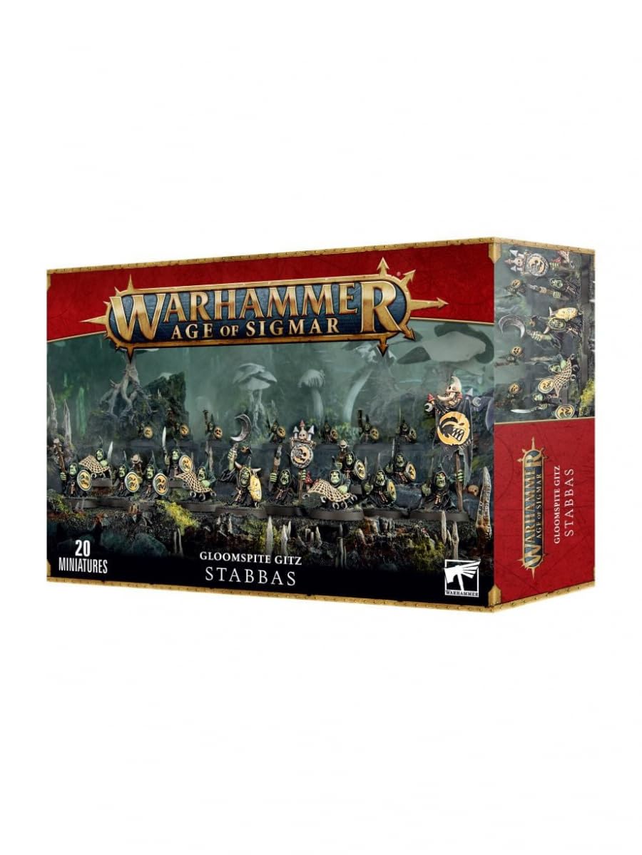 Games Workshop Warhammer Age of Sigmar Gloomspite Gitz: Stabbas 89-07