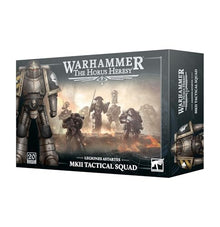 Games Workshop Warhammer The Horus Heresy MKII Tactical Squad Miniatures, Multi-Part Plastic Model Kit, Detail Figures for Tabletop Wargaming and Hobby Painting