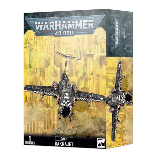 Games Workshop Warhammer 40k Orks: Dakkajet/Wazbom Blastajet/Bommers 99120103090, Grey