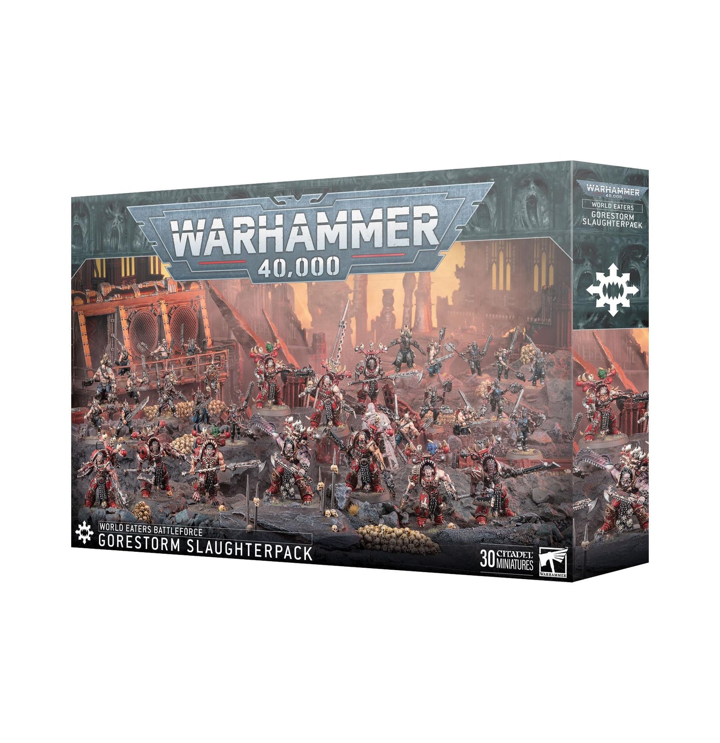Warhammer 40,000 World Eaters Battleforce Gorestorm Slaughterpack
