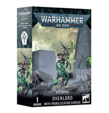 Games Workshop - Warhammer 40,000 - Necrons: Overlord + Translocation Shroud, Black