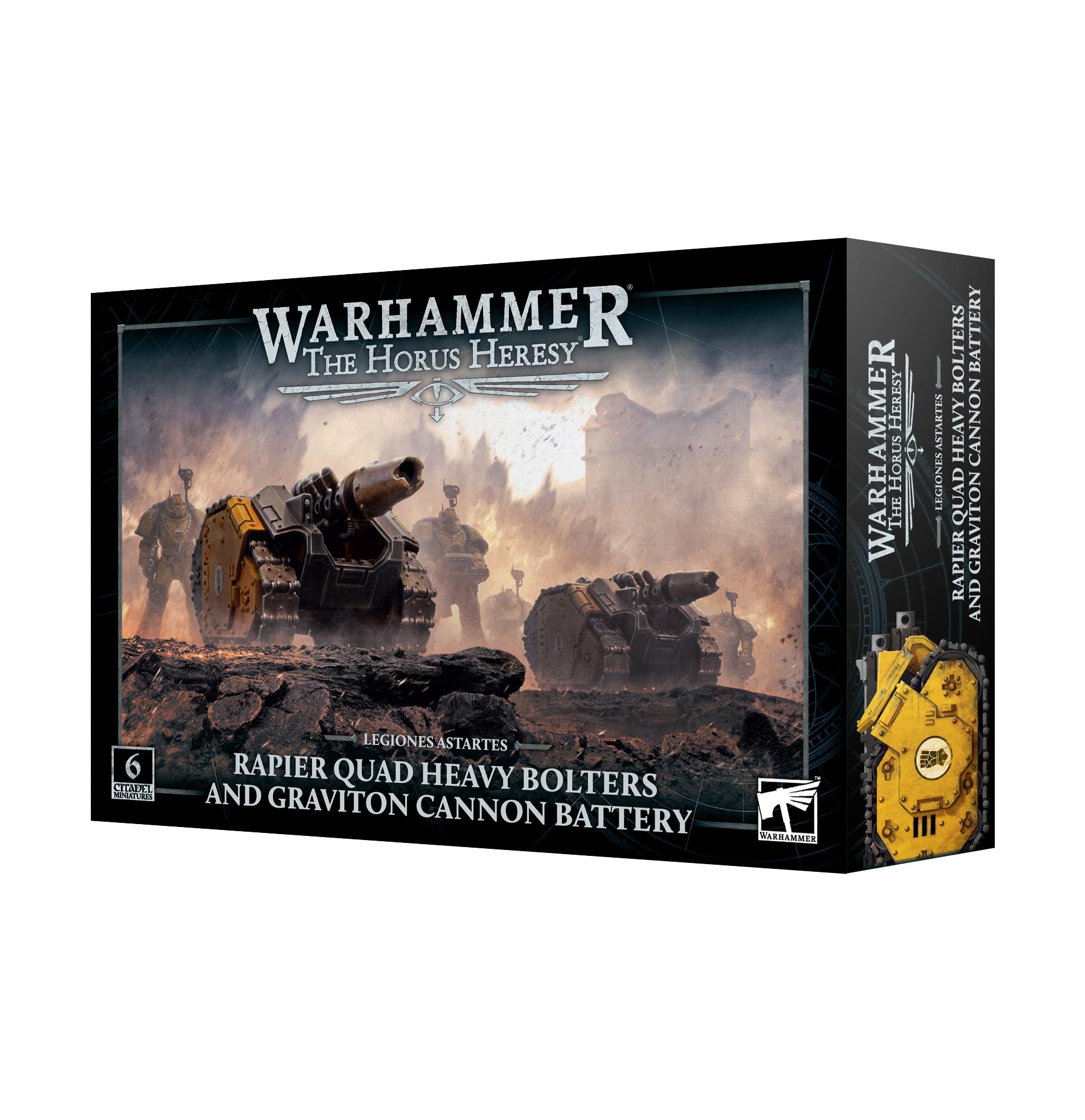 Games Workshop Warhammer: LEGIONES ASTARTES: Rapier Quad Heavy BOLTERS