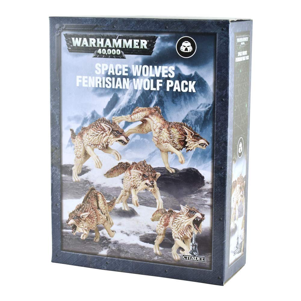 GAMES WORKSHOP 99120101221 "Space Wolves Fenrisian Wolf Pack Plastic Kit