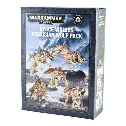 GAMES WORKSHOP 99120101221 "Space Wolves Fenrisian Wolf Pack Plastic Kit