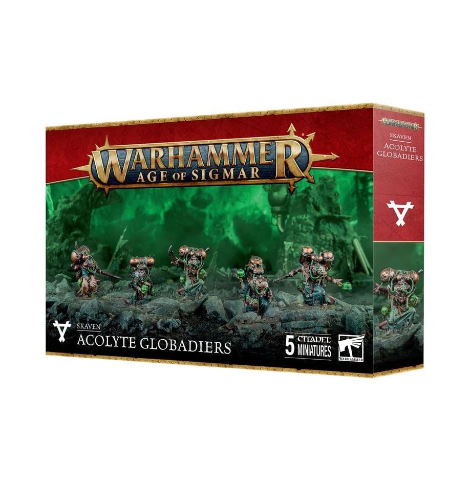 Warhammer Age of Sigmar: Skaven: Acolyte Globadiers GWS 90-47