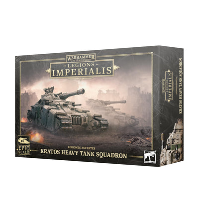 Games Workshop - Warhammer - Legions Imperalis: Kratos Heavy Tank Squadron [Epic Scale]
