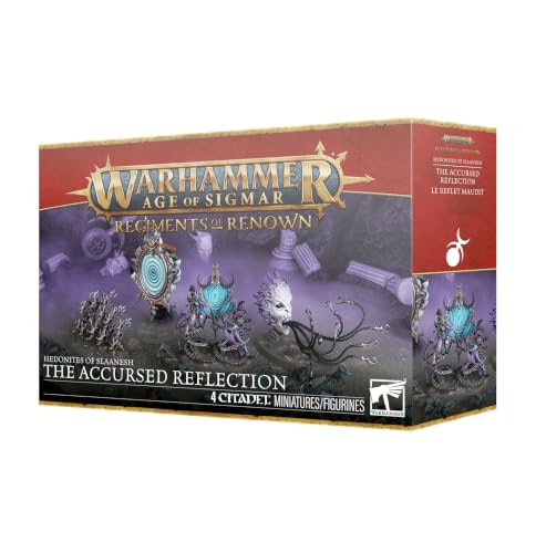 Warhammer Age of Sigmar Regiment of Renown: The Accursed Reflection | 4 Plastic Miniatures | Contorted Epitome & Manifestations | Chaos Army Set