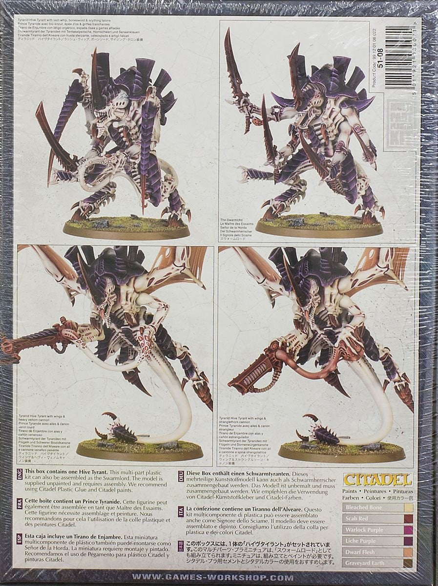 Games Workshop 12 years to 99 years 99120106042" Tyranid Hive Tyrant/The Swarmlord Plastic Kit