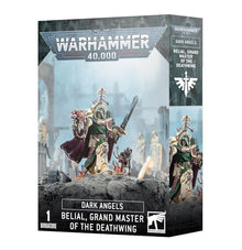 Warhammer Games Workshop 40,000 - Dark Angels: Belial Grand Master of The Deathwing, Black