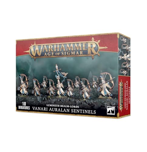 Warhammer Age of Sigmar Games Workshop Lumineth Realm-Lords: Vanari Auralan Sentinels