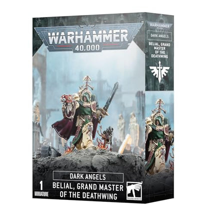 Warhammer Games Workshop 40,000 - Dark Angels: Belial Grand Master of The Deathwing, Black
