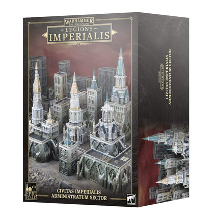 Games Workshop - Warhammer - Legions Imperalis: Civitas Imperialis Administratum Sector [Epic Scale]
