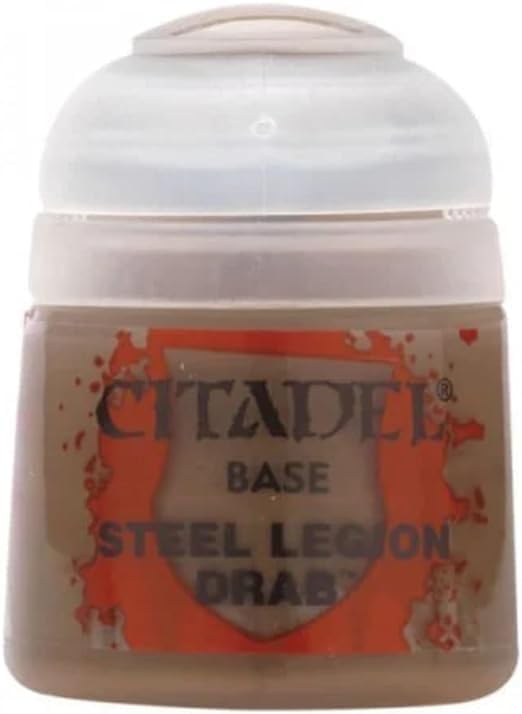 Games Workshop Citadel Paint Pot - Base Steel Legion Drab