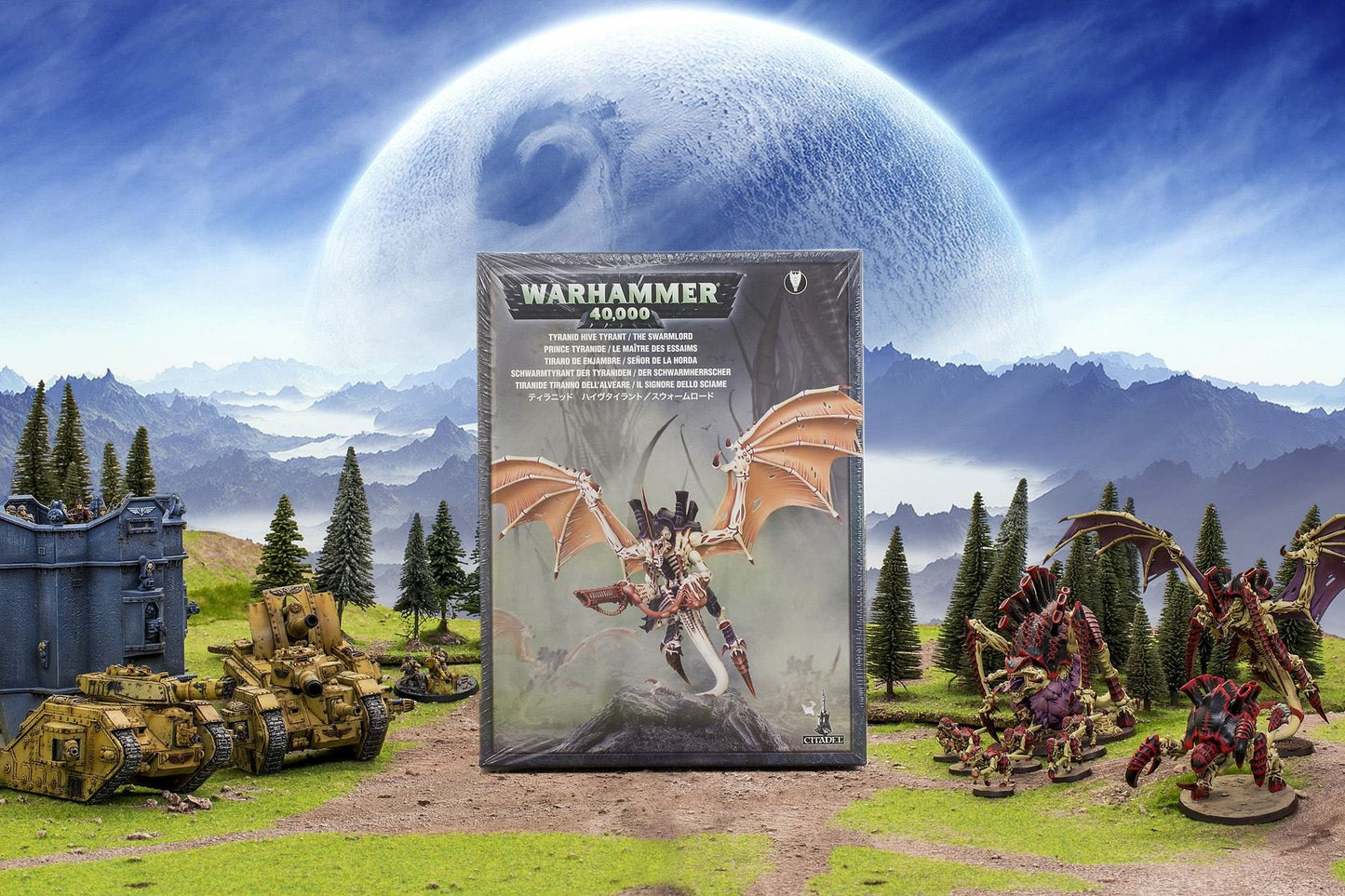 Games Workshop 12 years to 99 years 99120106042" Tyranid Hive Tyrant/The Swarmlord Plastic Kit