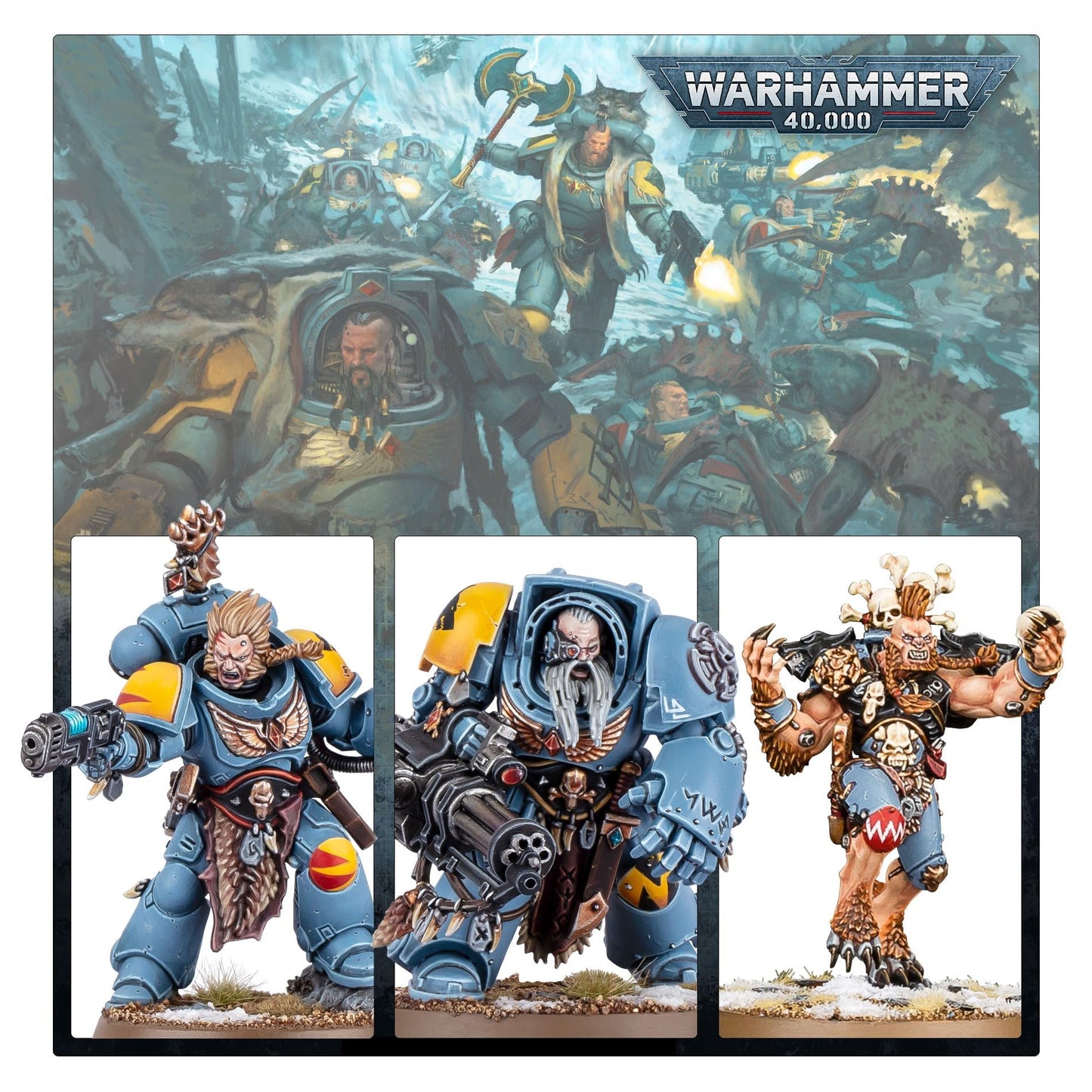 Games Workshop Warhammer: Combat Patrol: Space Wolves