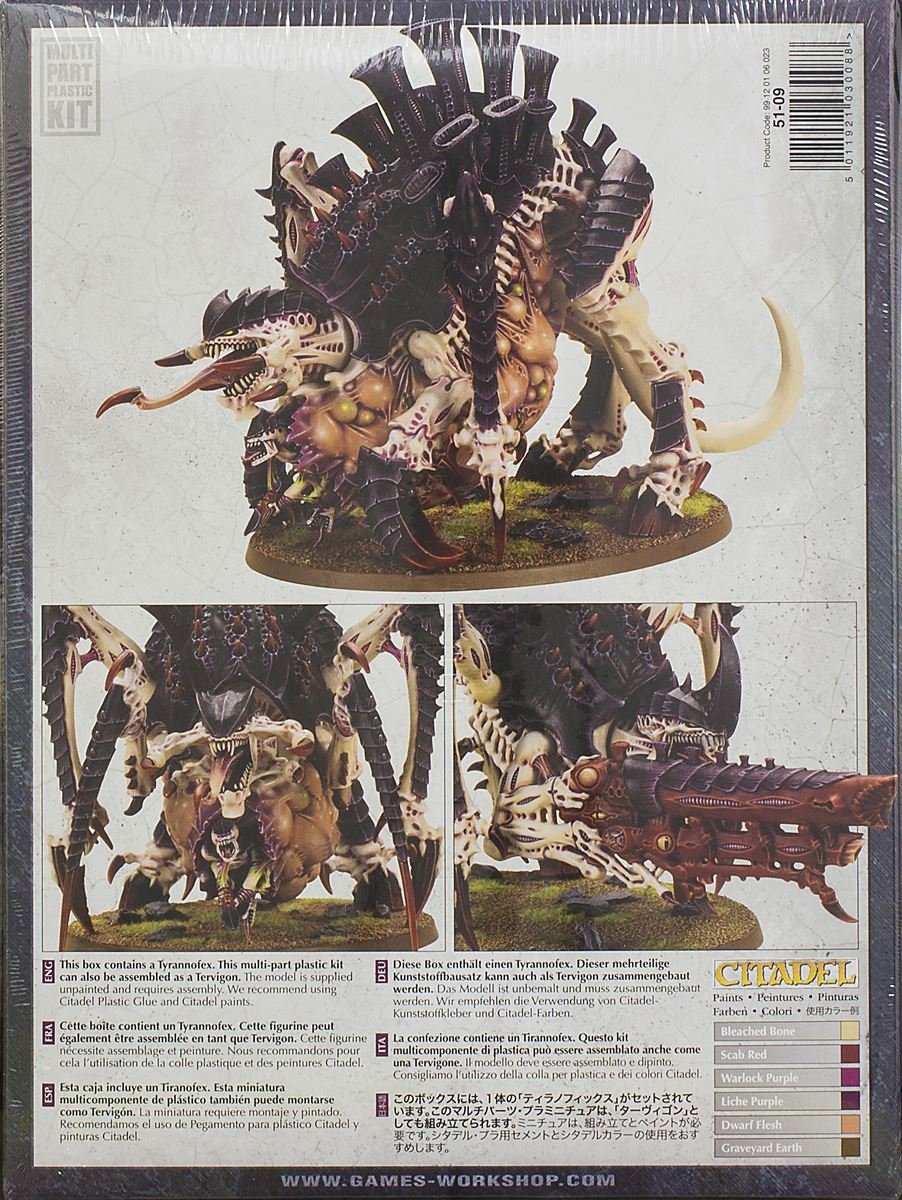 Games Workshop 99120106023 Tyranid Tyrannofex/Tervigon Action Figure, Multicolor,12 years to 99 years