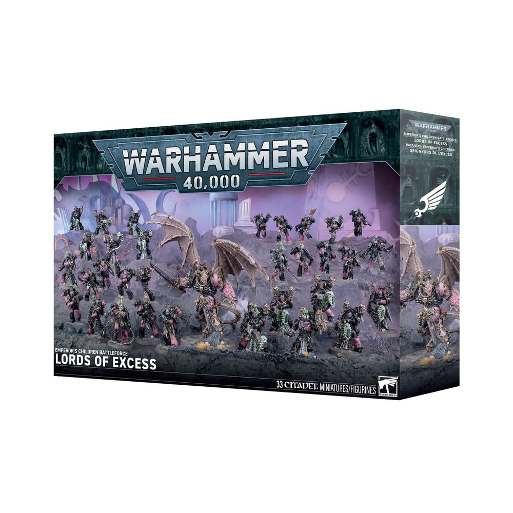 Warhammer 40K: Emperor's Children Battleforce: Lords of Excess
