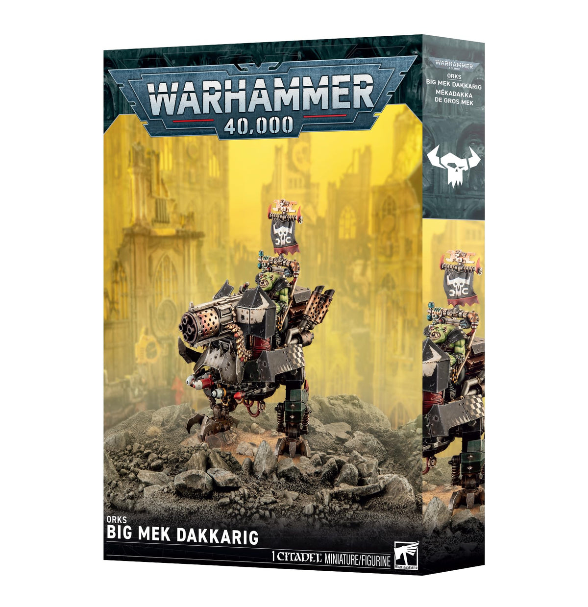 Big Mek Dakkarig Ork Warhammer 40,000 Plastic Weapons Platform Kit